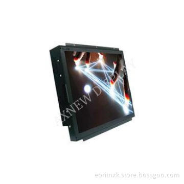 12V DC 4:3 IR Multi-touch LCD Monitor , 300cd/m^2 POS Wide